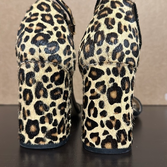 Sam Edelman Daniella  Calf Hair block heel sandals - Picture 3 of 7
